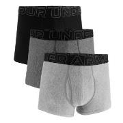 Under Armour 3P Performance Tech Boxer Grå/Svart polyester Small Herre