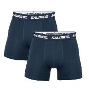 Salming 2P Cotton Boxer Marine bomull X-Large Herre