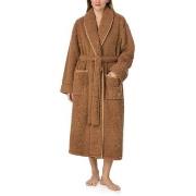 DKNY Chill In Style Robe Brun polyester Large Dame
