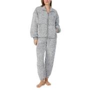 DKNY Chill In Style Zip Top Jogger Set Grå polyester X-Small Dame