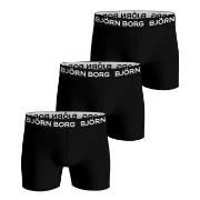 Björn Borg 3P Bamboo Cotton Blend Boxers Svart Medium Herre