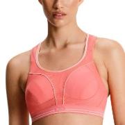Shock Absorber BH Ultimate Run Bra Rosa/Hvit polyamid F 80 Dame