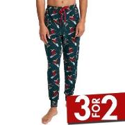 Jockey Pants Jogger Grønn Mønster polyester Medium Herre