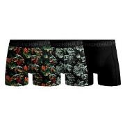 Muchachomalo 3P Cotton Stretch Boxer Svart/Grønn bomull X-Large Herre