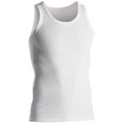 Dovre Rib Singlet Hvit bomull 3XL Herre