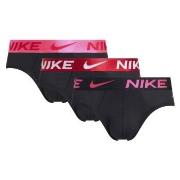 Nike 3P Dri-Fit Essential Micro Hip Brief Rød/Rosa bomull XX-Large Her...