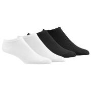 Damella Strømper 4P Ankle Socks Svart/Hvit Str 35/38 Dame