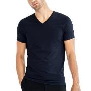 Bread and Boxers V-Neck Mørkblå økologisk bomull X-Small Herre