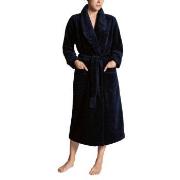 Calida Cosy Shower Bathrobe With Pockets Mørkblå Large Dame