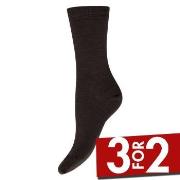 Decoy Strømper Wool Socks Brun Str 37/39 Dame
