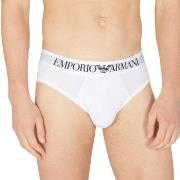 Armani Logo Brief Svart bomull Large Herre