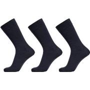 Egtved Strømper 3P Organic Cotton Socks Marine Str 45/48
