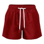 Resteröds Badebukser Willy Swimshorts Rød polyester Large Herre