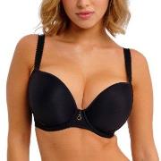 Freya BH Fascinate UW Moulded Plunge T-Shirt Bra Svart E 70 Dame