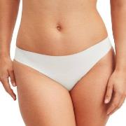 Calida Truser Natural Skin Seamless Brazilian Brief Hvit Large Dame