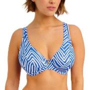 Freya Fiji Falls High Apex Bikini Top Hvit/Blå H 70 Dame