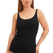 Calida Natural Skin Tank Top With Bustier Svart Small Dame