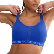 Triumph Triaction Energy Lite Padded Sports Bra EX BH Kornblå B 75 Dam...