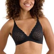 Sloggi BH ZERO Feel Bliss Push-Up Bra Svart M+ Dame