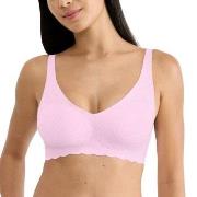 Sloggi BH ZERO Feel Bliss Soft Bra Rosa L+ Dame