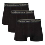 Bamboo basics 3P Liam Short Leg Boxers Svart XX-Large Herre