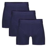 Bamboo basics 3P Rico Boxers Navy Small Herre