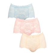 Missya Truser 3P Lace Maxi Mixed Small Dame