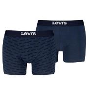 Levis 2P Men Logo Boxer Briefs Marine bomull Large Herre