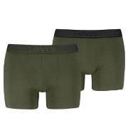 Levis 2P Men Twill Boxer Brief Khaki bomull X-Large Herre
