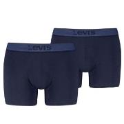 Levis 2P Men Twill Boxer Brief Marine bomull Small Herre
