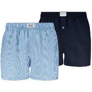 Levis 2P Men Woven Boxer Marine/Blå bomull X-Large Herre