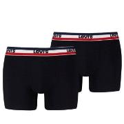 Levis 2P Sportswear Logo Base Boxer Svart bomull XX-Large Herre