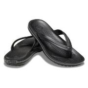 Crocs Crocband Flip Unisex Helsvart US M12 (EU 46-47)