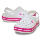 Crocs Crocband Clog Toddler Rosa/Hvit US C7 (EU 23-24) Barn
