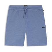 BOSS Waffle Nightwear Shorts Himmelsblå Large Herre
