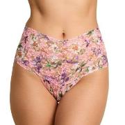 Hanky Panky Truser Signature Lace Print Retro Thong Blomstret nylon On...