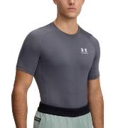 Under Armour HeatGear SS Compression Shirt Grafit Large Herre