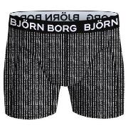 Björn Borg Cotton Boxer Svart bomull Medium Herre