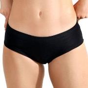 Bread and Boxers Cotton Hipsters Truser 2P Svart økologisk bomull Smal...