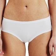 Bread and Boxers Cotton Hipsters Truser 2P Hvit økologisk bomull Small...