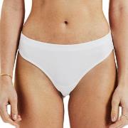 Bread and Boxers Modal Thong Truser 2P Hvit modal Medium Dame