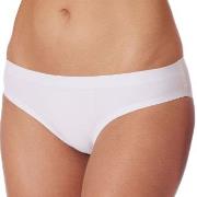 Schiesser Truser Invisible Cotton Brief Hvit 34 Dame
