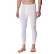 Schiesser Long Underpants With Fly 3XL-4XL Hvit bomull 3XL Herre