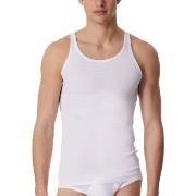 Schiesser Original Classics Rib Undershirt 3XL-6XL Hvit bomull 3XL Her...