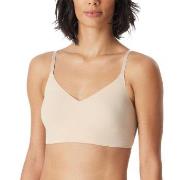Schiesser BH Invisible Soft Bustier Padded Bralette Beige 36 Dame