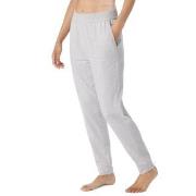 Schiesser Mix and Relax Long Pants With Cuff Lysgrå bomull 40 Dame
