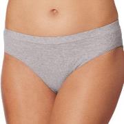 Schiesser Truser Pure Rib Organic Cotton Rio Briefs Lysgrå 44 Dame