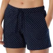 Schiesser Women Mix and Relax Shorts Prikket bomull 36 Dame