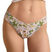 Hanky Panky Truser Printed Original Rise Thong Blå/Hvit nylon One Size...