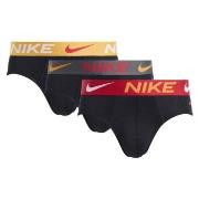 Nike 3P Dri-Fit Essential Micro Hip Brief Svart/Gul polyester X-Large ...